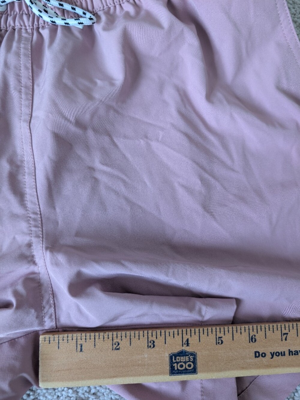 Chubbies Men's M Rosie Posies Swim Trunks 5.5" Inseam Dusty Pink Stretch Lined - Picture 10 of 12
